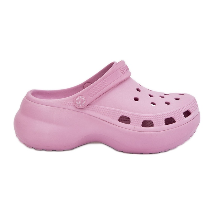 Big Star Flipers de espuma feminina em uma grande grande estrela rr274a120 rosa