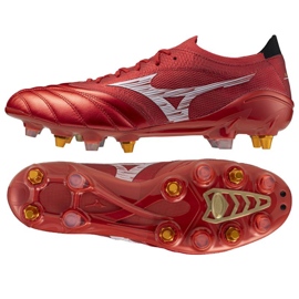 Mizuno Morelia Neo IV beta Japão Mix SG P1GC254060 Sapatos de futebol vermelho Mizuno Morelia Neo IV beta Japão Mix SG P1GC254060 Sapatos de futebol vermelho