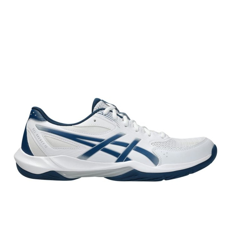 Sapatos de vôlei de gel-bocket asics 12 1071A116 100 branco