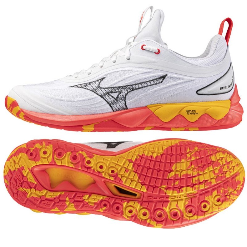 Mizuno Wave Luminous 3 V1Ga242098 Tonetes de vôlei branco