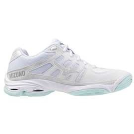Tensão de onda Mizuno 2 V1GC246045 Sapatos de vôlei branco