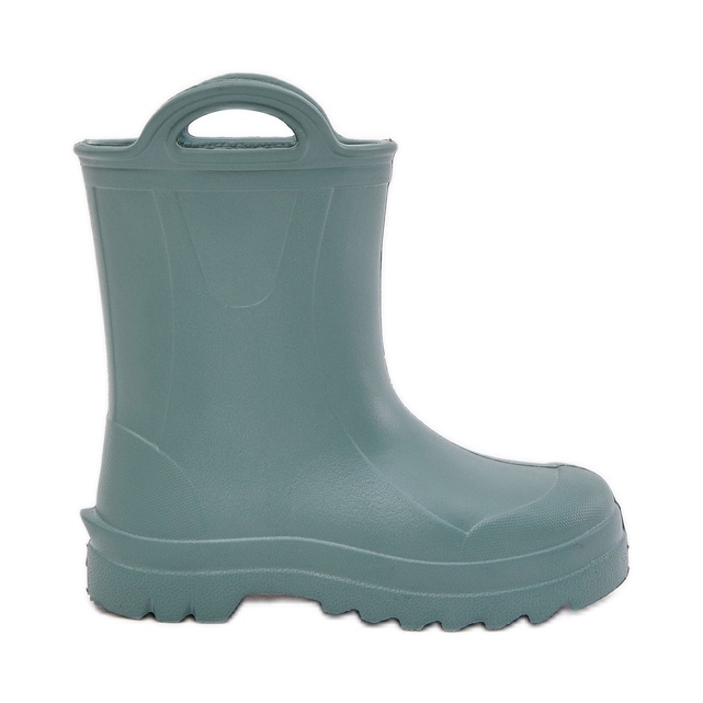 Galoshes infantis de Lemigo Doggy 735 Green verde