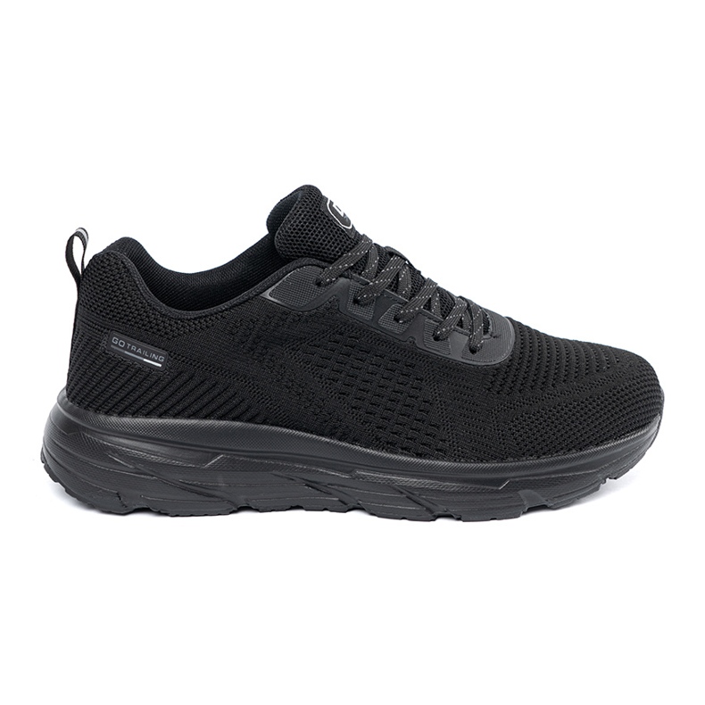 DK Sapatos masculinos de esportes leves preto