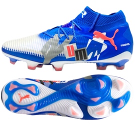 Puma Future 8 Ultimate Forever FG 108420-01 Sapatos de futebol azul