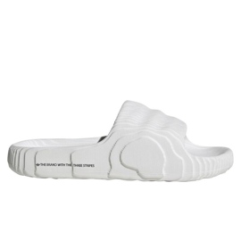 Flip -flaps para mulheres/homens Adidas Adilelette 22 Cristal branco com uma sola branca perfilada confortável (HQ4672)