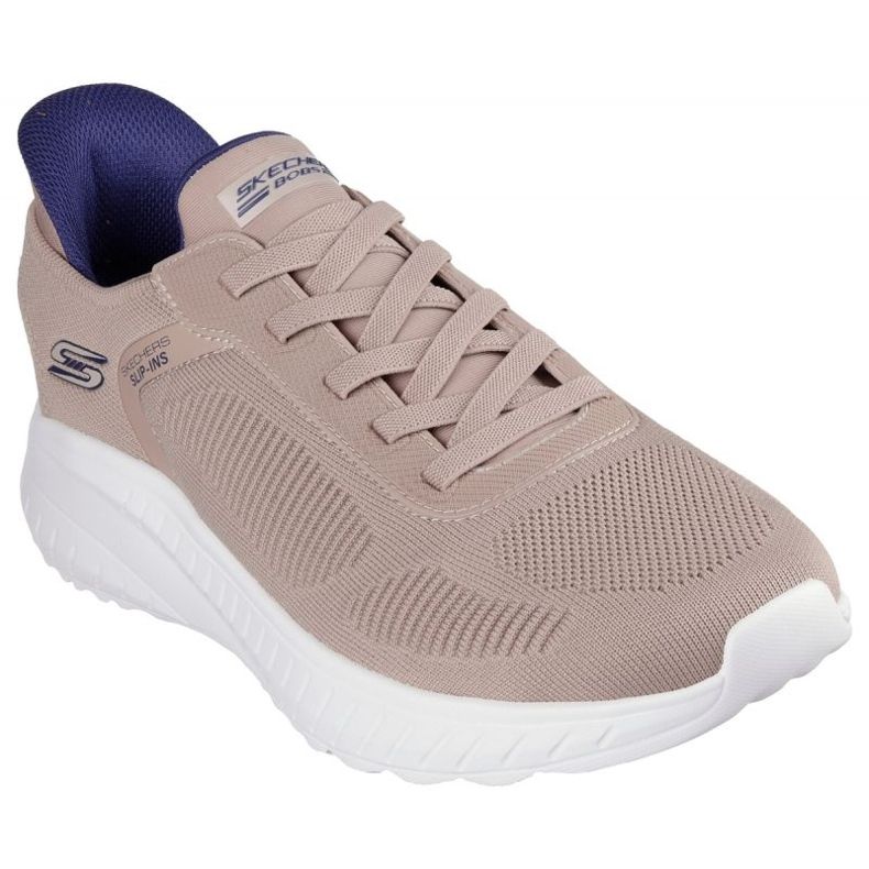 SKECHERS SLIP-Sapatos: Esquadrão Esportivo Bobs Chaos-Solid Etapa M 118312-TPE