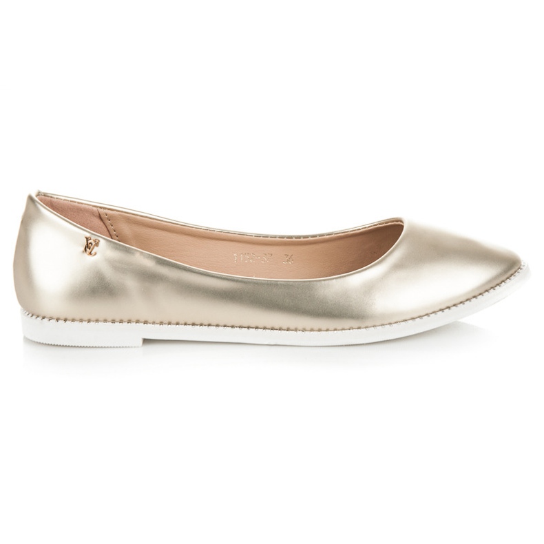 Vices Bailarina brilhante em Spitz amarelo