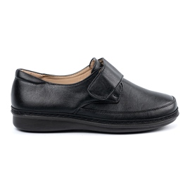 Shelvt Sapatos femininos de velcro preto Shelvt Sapatos femininos de velcro preto