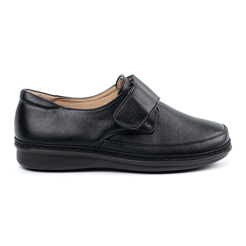 Shelvt Sapatos femininos de velcro preto