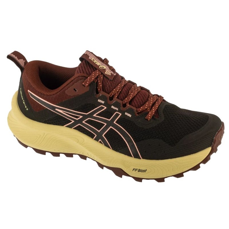 ASICS TRABUCO Terra 3 tênis de corrida em 1012b925-001 preto