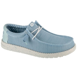 Hey Dude Ei cara Wally Stretch Sox M 41898-4TS Shoes azul
