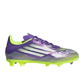 Adidas F50 League FG/MG JR JH7747 Sapatos de futebol roxo