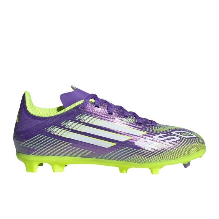 Adidas F50 League FG/MG JR JH7747 Sapatos de futebol tolet