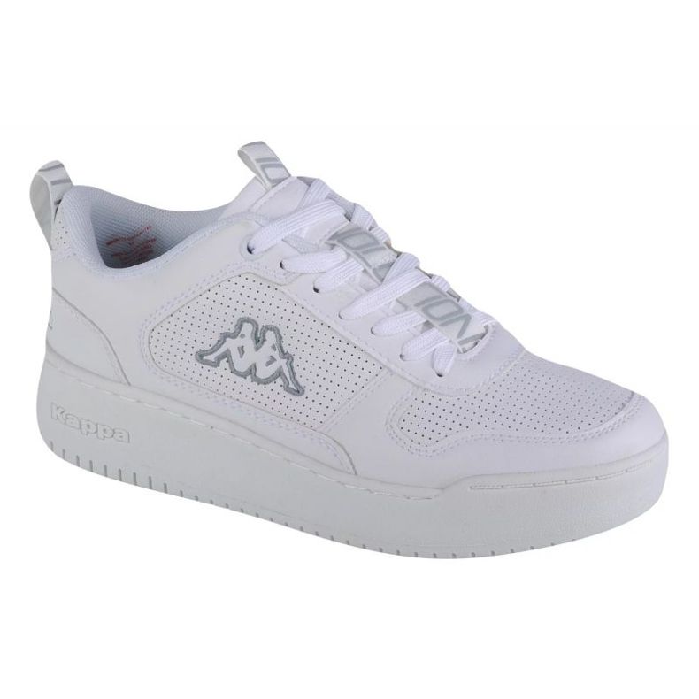 Sapatos esportivos femininos kappa fogo pf 243324oc-1010 branco