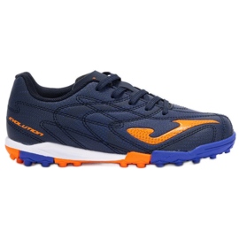 Joma Evolution 2503 Jr EVJW2503TF Sapatos de futebol azul marinho