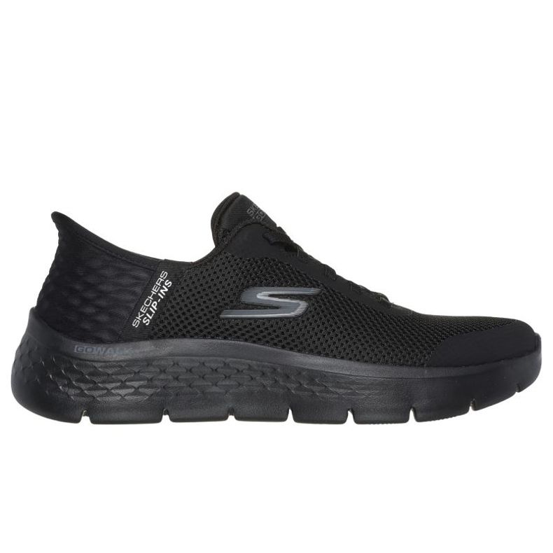 Skechers Go Walk Flex Grand Entry Shoes em 124836bbk preto