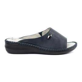 Shelvt Flip -flops confortáveis ​​com uma inserção de couro