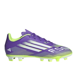 Adidas F50 Club FG/MG JR JI0030 Sapatos de futebol roxo