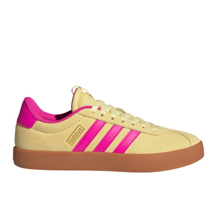 Sapatos Adidas VL Court 3.0 em JR8649 amarelo