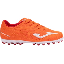 Joma Evolution 2508 Jr EVJW2508TF Sapatos de futebol laranja