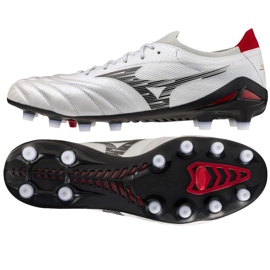 Mizuno Morelia Neo IV beta elite FG M P1GA254209 Sapatos de futebol branco
