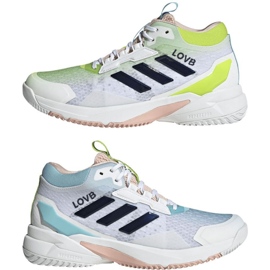 Adidas Crazyflight 6 tênis de vôlei médio no HQ0112 multicolorido