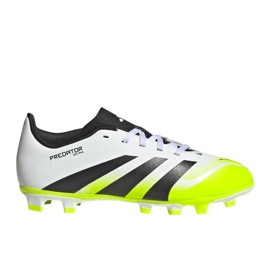 Adidas Predator Club FG/MG JR JH8868 Sapatos de futebol branco