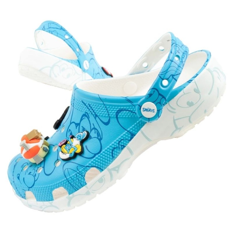Crocs Smurfs abas em 210820-90H