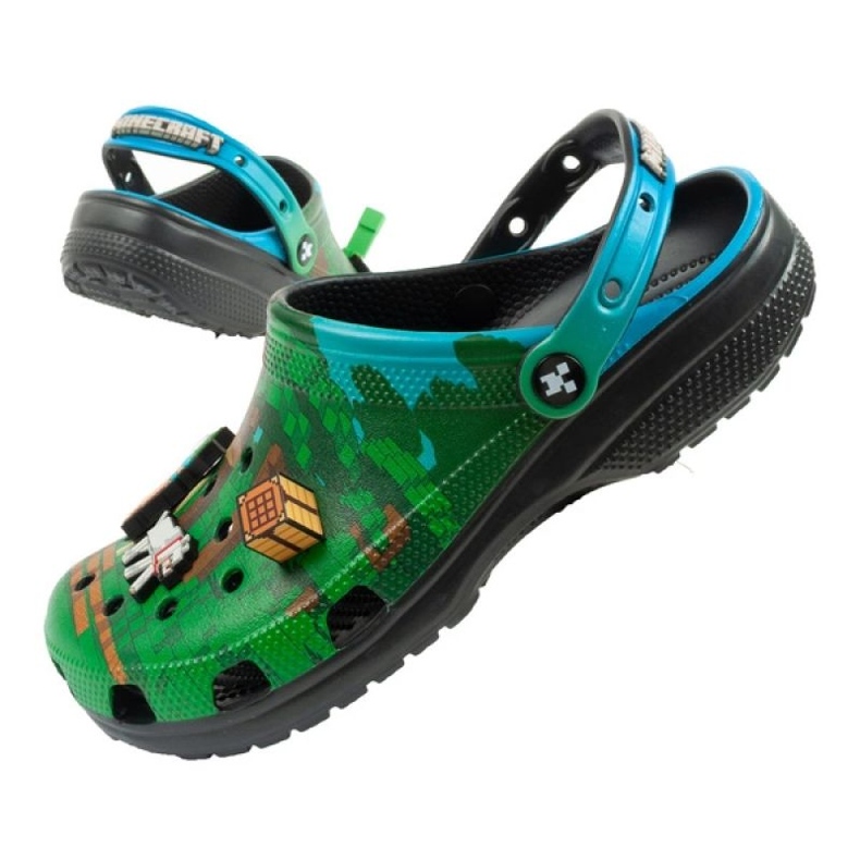 CROCS CLASSE MINECRAFT M 210829-90H FLAPS multicolorido