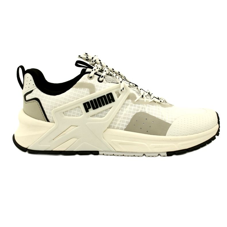 Sapatos esportivos masculinos Puma Pacer + Trail 397669 04 branco