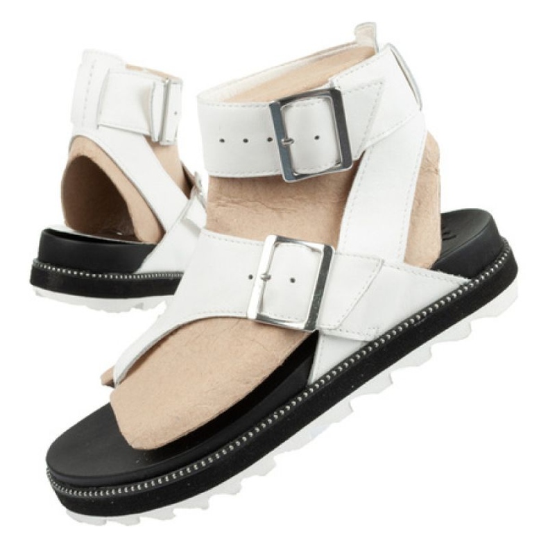 Sandálias femininas Sorel NL6272-125 Flip-flops branco