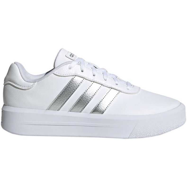 Sapatos de plataforma da Adidas Court em GV8996 branco