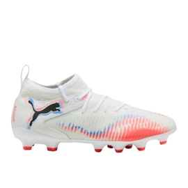 Puma Future 8 Match FG/AG JR 108614 01 Sapatos de futebol branco