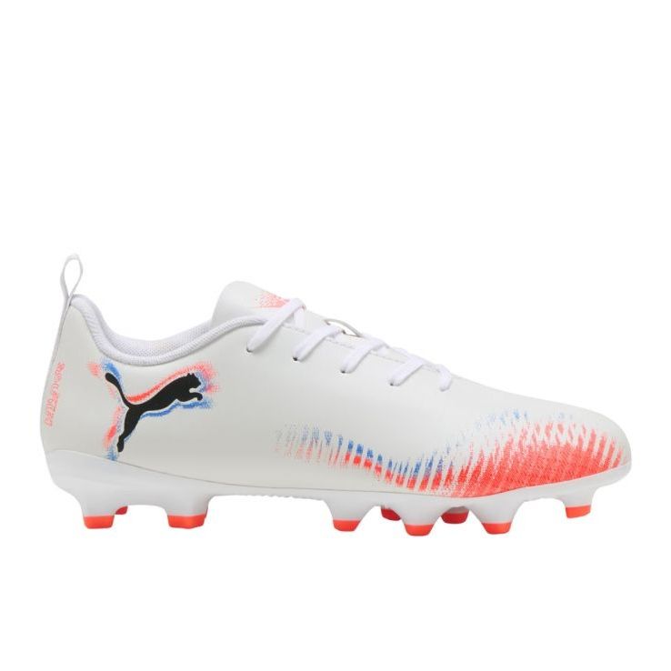 Puma Future 8 Play FG/AG JR 108622 01 Sapatos de futebol branco