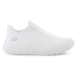 Skechers Bobs Squad Chaos enfrenta sapatos em 117209-de branco
