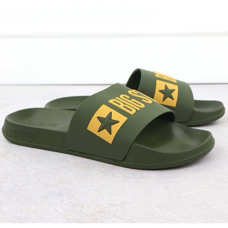 Flip -flops masculino praias de praias verdes big star ss174360