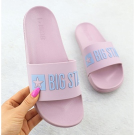 Big Star SS274709 Flas de praia rosa
