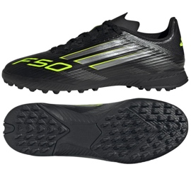Adidas F50 League TF Jr JH9999 Sapatos preto