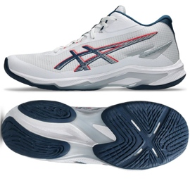 ASICS NetBurner Ballstic FF MT 4 M 1051A090 101 Sapatos branco ASICS NetBurner Ballstic FF MT 4 M 1051A090 101 Sapatos branco