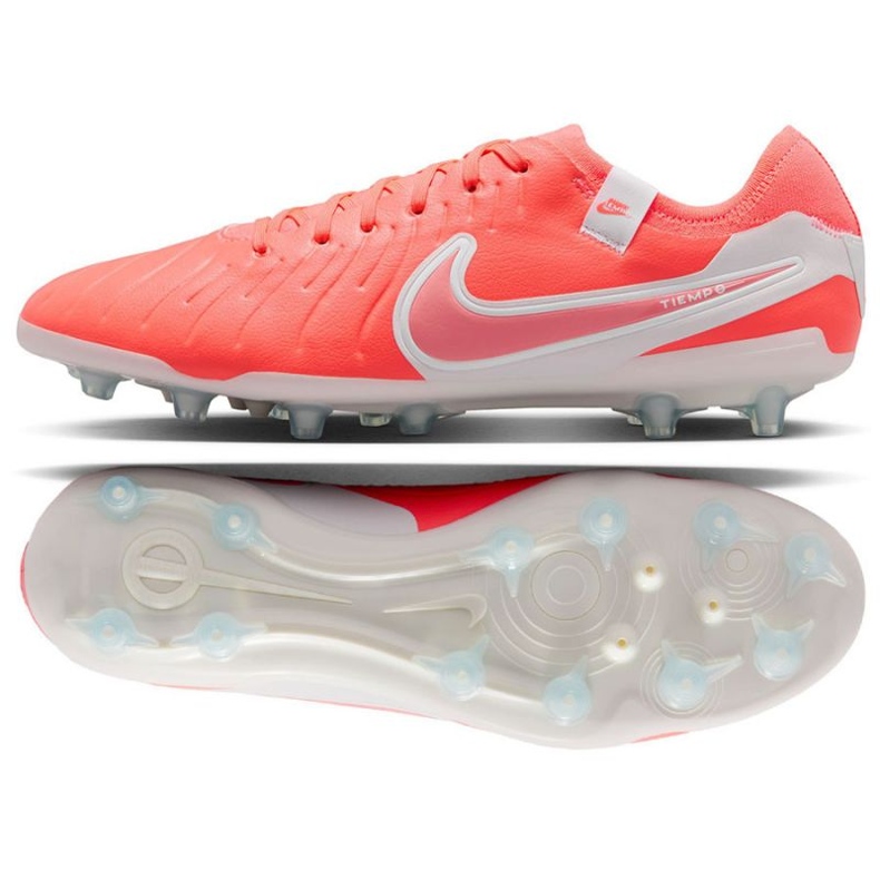 Nike Tiempo Legend 10 Pro Ag-Pro M DV4334-800 Sapatos laranja