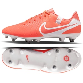 Adidas Nike Tiempo Legend 10 Academy SG-Pro AC M DV4338-800 Sapatos laranja