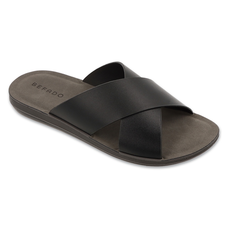 Flip -flops masculinos de Befado 158m026 preto