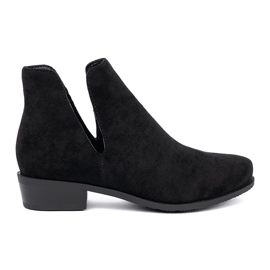 Seastar Botas pretas com recortes preto Seastar Botas pretas com recortes preto