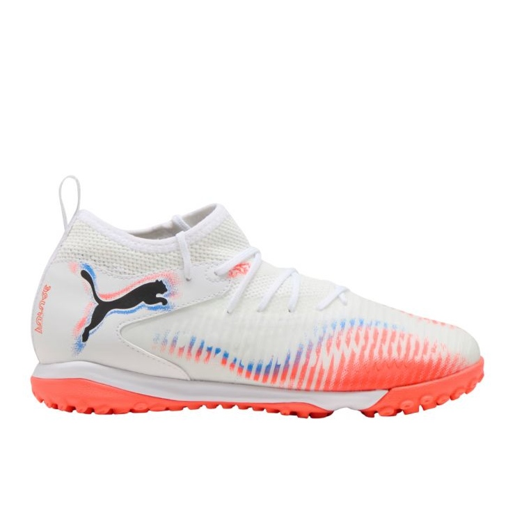 Puma Future 8 Match TT + MID JR 108616 01 Sapatos de futebol branco