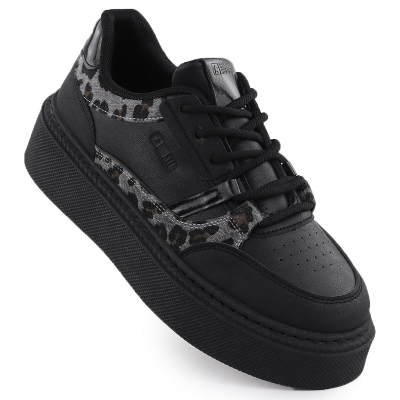 Sapatos esportivos no ZZ Pladter com Black Big Star SS274358 preto