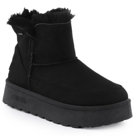 Botas de neve à prova d'água na plataforma Black Big Star SS274116 preto
