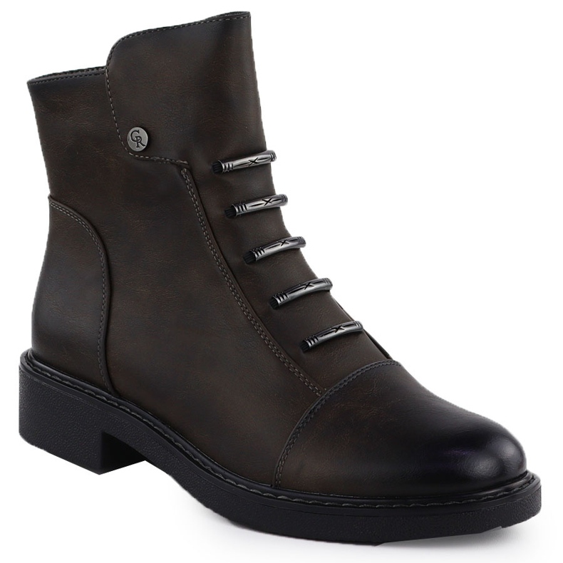 Botas femininas Brown Jezzi ASA252-5 castanho