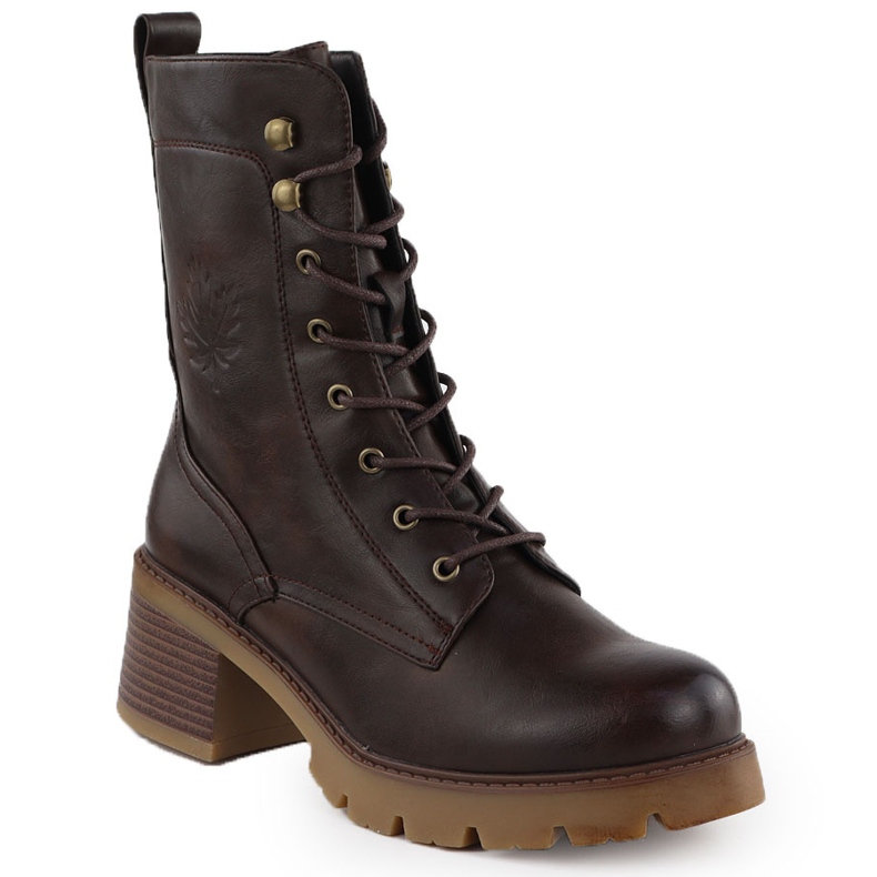 Botas femininas no Brown Vinceza 89136