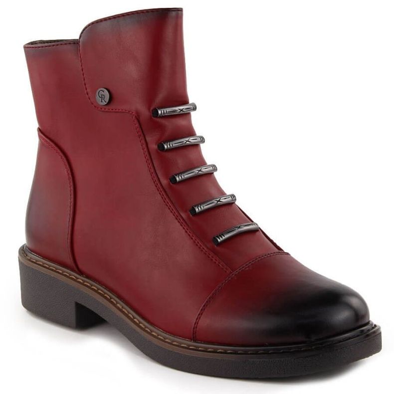 Botas isoladas jezzi em ASA252-5 jez437a vermelho