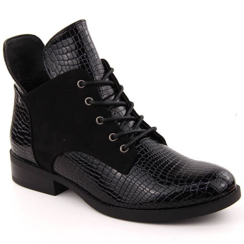 Vinceza Vincez Boots em 16477 Jan348a preto